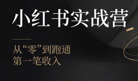 金金老师·小红书实战营-青禾学社