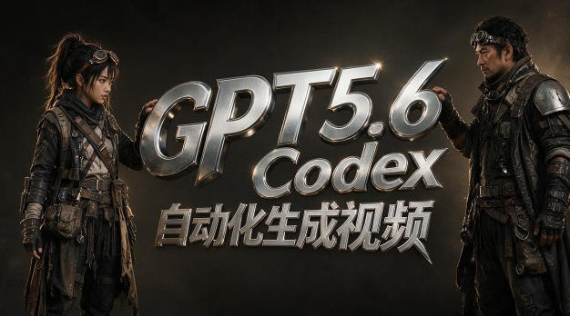 GPT5.6+Codex自动化视频生成：提示词设计×角色设定×封面海报×工作流思路，高效产出AI视频-青禾学社