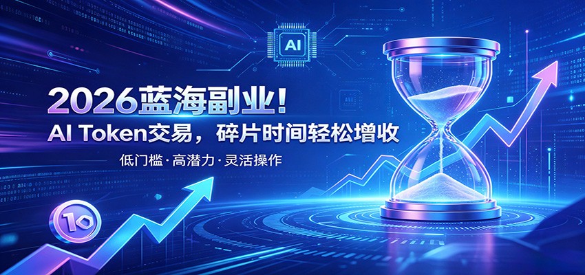 AI Token算力赛道！普通人可入局的数字副业，零门槛快速起步-青禾学社