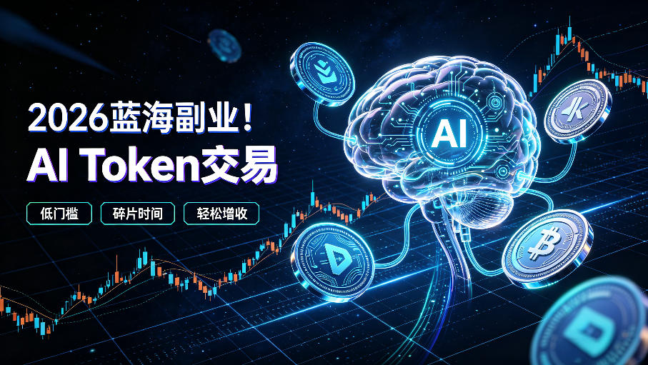 2026全新风口副业｜AI智能Token交易，空闲时间轻松 賺 收益，无需全天盯盘【揭秘】-青禾学社