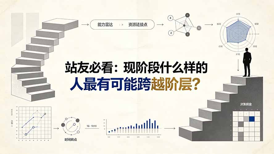付费文章：站友必看：现阶段什么样的人最有可能跨越阶层?-青禾学社