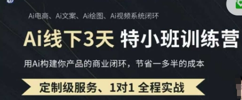 AI实操培训第20-21期线下,0基础保姆级教程,3月最新整理,企业获客、降本增效、打造超级个体-青禾学社