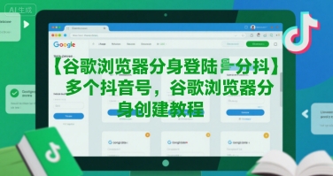 谷歌浏览器分身登陆多个抖音号，谷歌浏览器分身创建教程-青禾学社