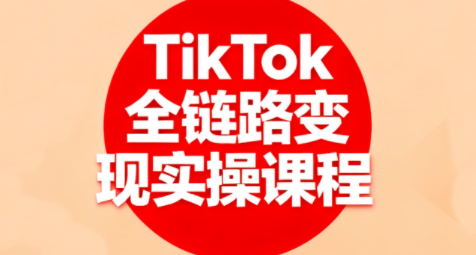 小杨老师·TikTok全链路变现实操课程-青禾学社