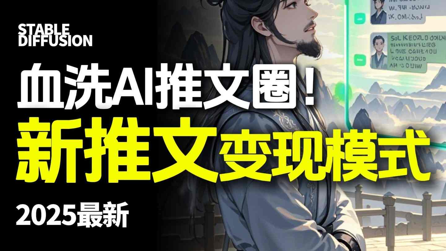 最新AI动态电影漫画小说推文,全流程实操教学,小白也能月入1W+-青禾学社