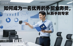 如何成为一名优秀的外贸业务员,从新手到专家-青禾学社