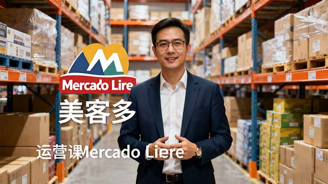 2025美客多Mercado Libre运营课：账号注册/产品上传/促销活动/自发货模式-青禾学社