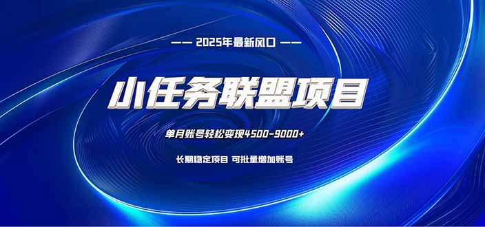小任务联盟项目:一台电脑每天只需10分钟,轻松简单稳定-青禾学社