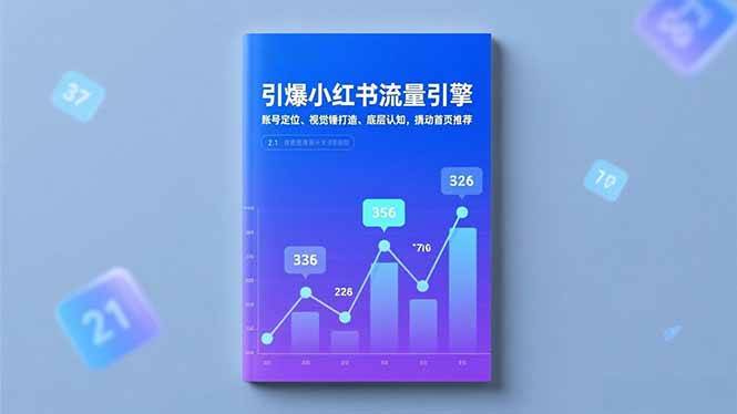 引爆小红书流量引擎,账号定位、视觉锤打造、底层认知,撬动首页推荐-青禾学社