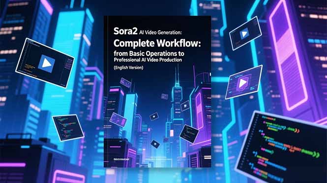 Sora2 AI视频生成的系统教程(英文版-青禾学社