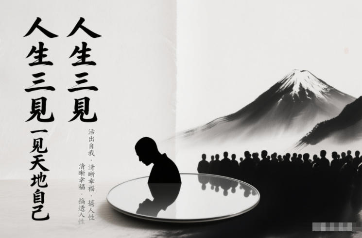 人生三见一见天地见众生见自己，活出自我拥有清晰幸福人生，搞透人性-青禾学社