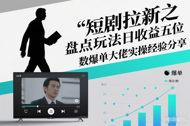 短剧拉新之盘点玩法日收益五位数爆单大佬实操经验分享-青禾学社