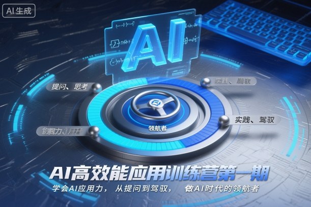 AI高效能应用训练营第一期，学会AI应用力，从提问到驾驭，做AI时代的领航者(更新)-青禾学社
