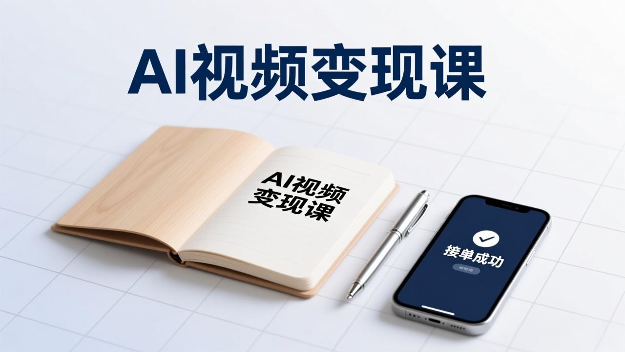 AI视频变现课，学完即可创作短片、接商单，实现副业增收，单项目报价可达千元-青禾学社