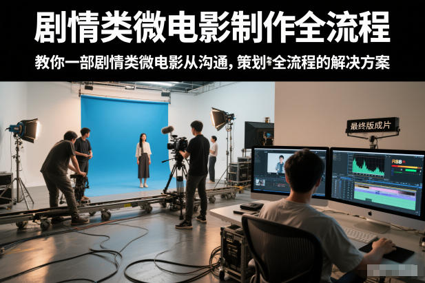 剧情类微电影制作全流程，教你一部剧情类微电影从沟通，策划到拍摄制作全流程的解决方案-青禾学社