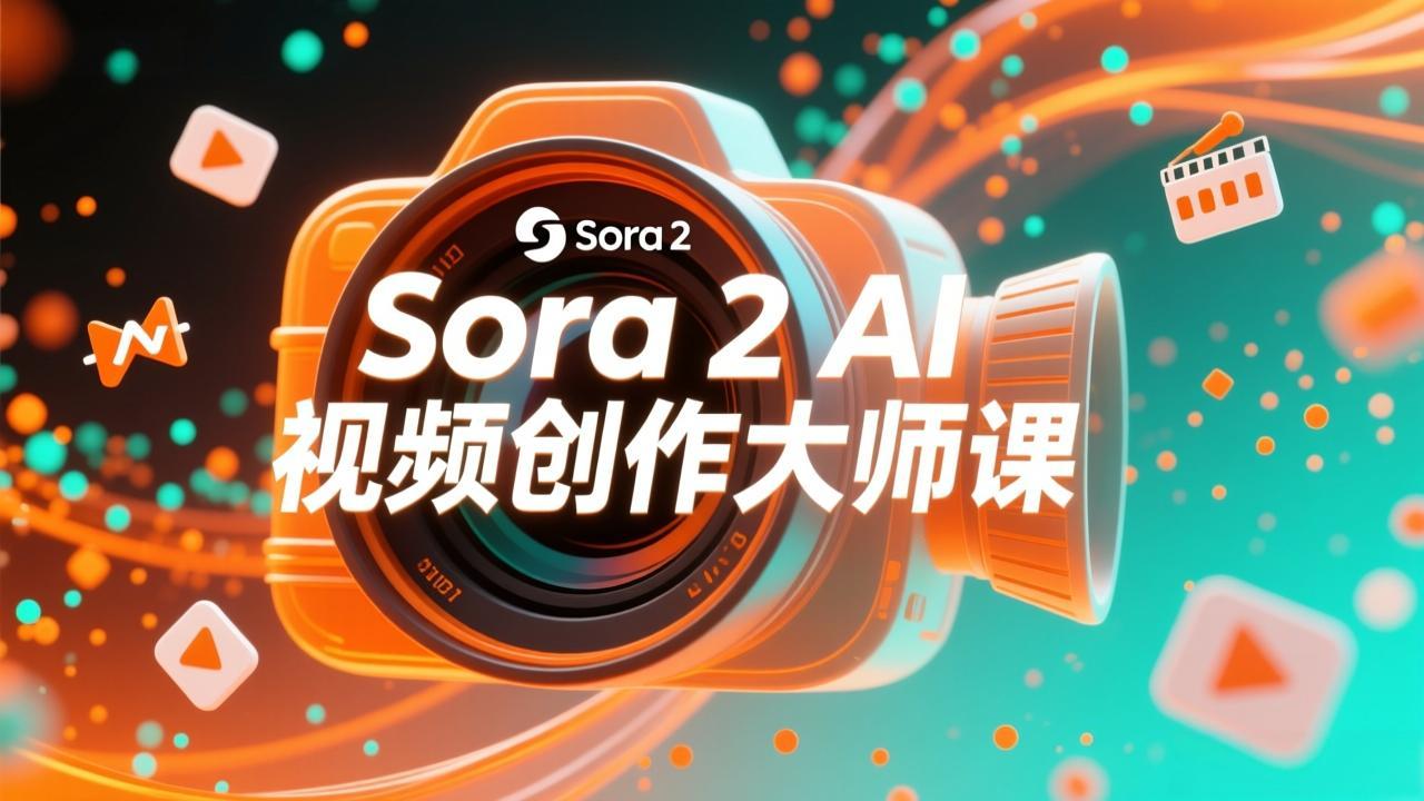 如何利用Sora 2创建流行AI人工智能视频大师班教程：掌握创作全流程，产出百万播放内容-青禾学社