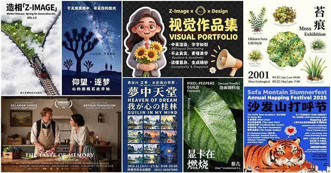 图片[3]-Z-Image – 逼真照片级文生图神器 WebUI+ComfyUI工作流 一键整合包-青禾学社