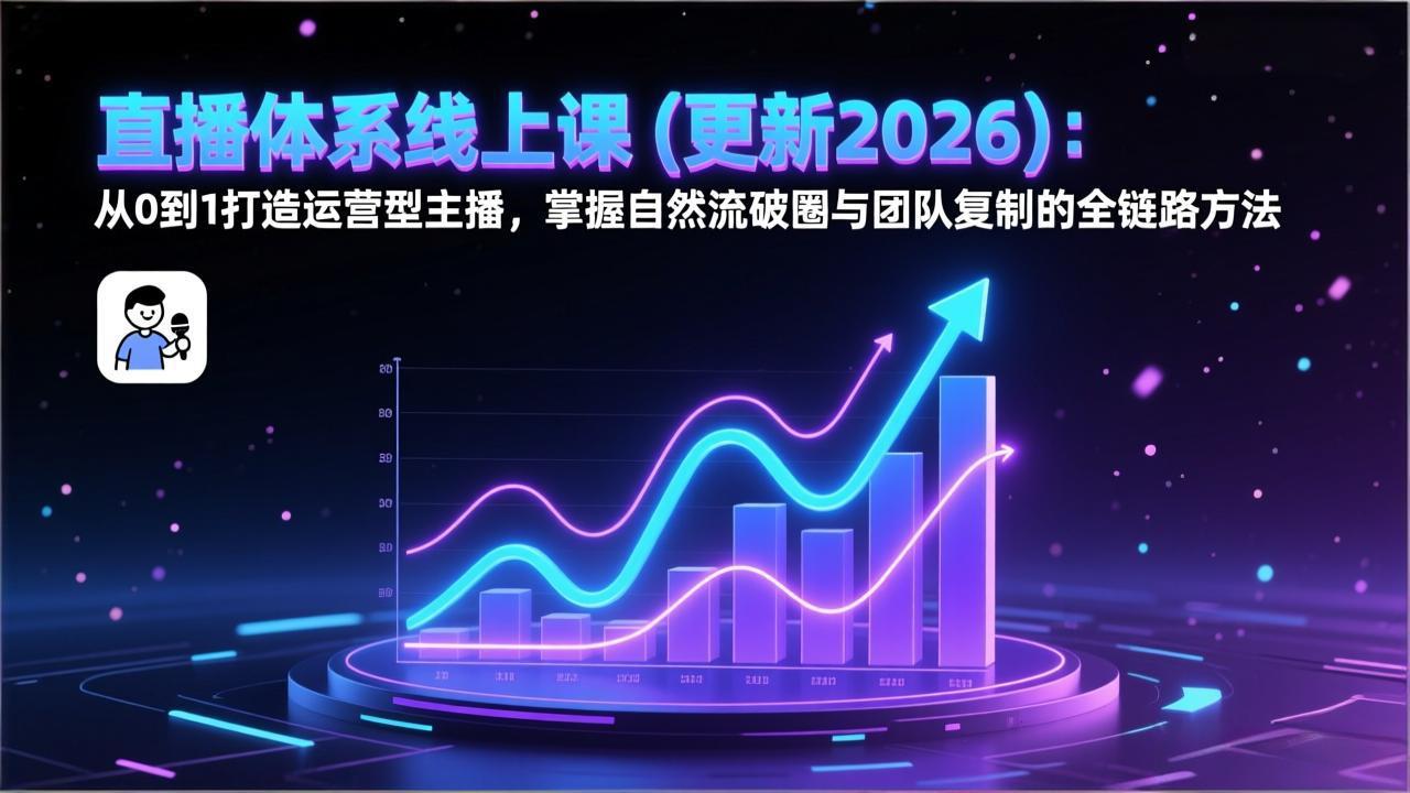 直播体系线上课(更新2026-青禾学社