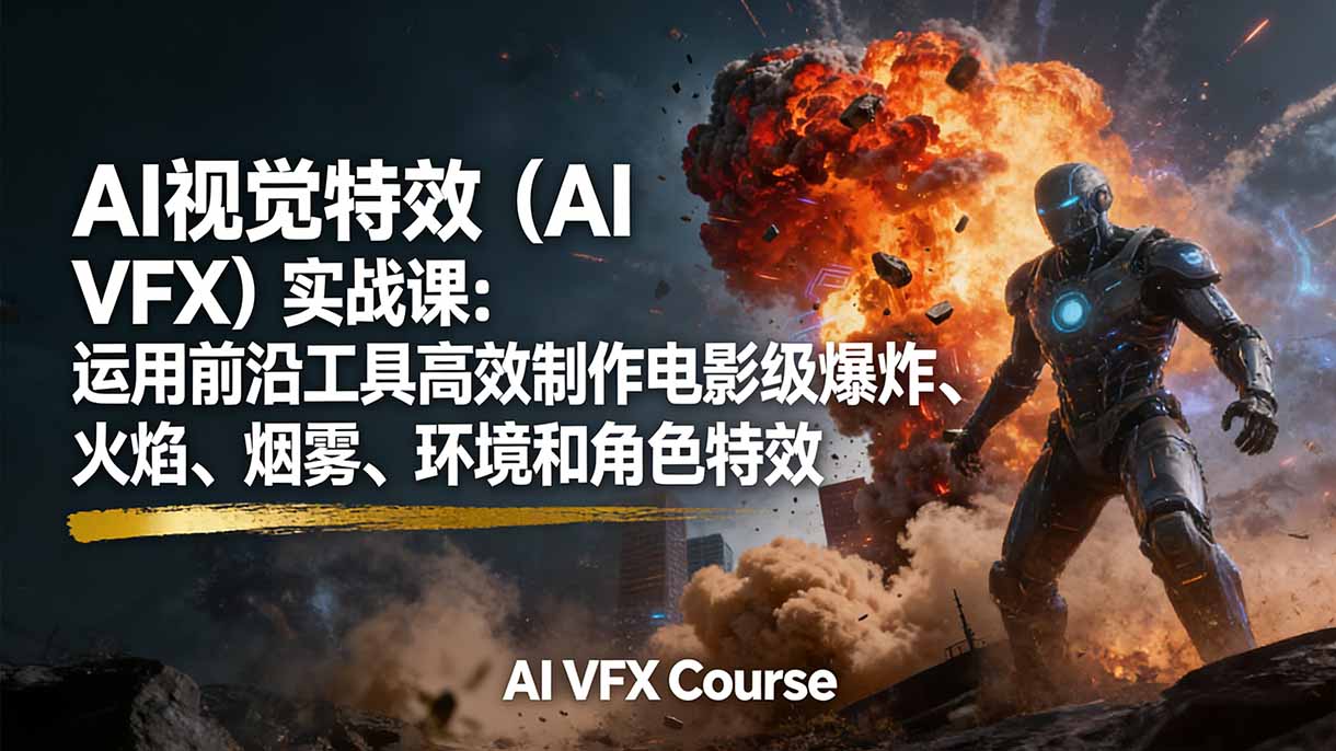 AI视觉特效(AI VFX-青禾学社