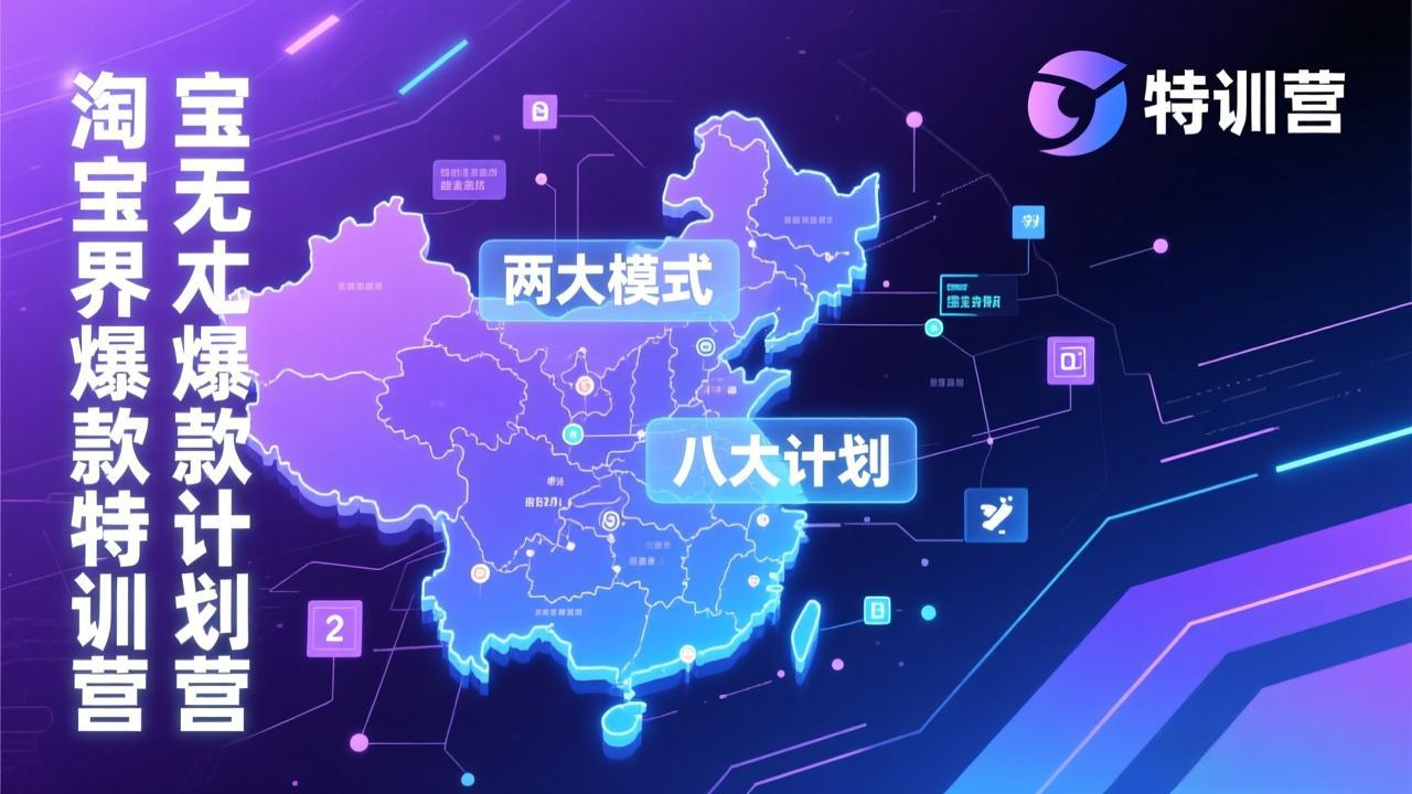 淘宝无界爆款训练营:2026年1月杭州线下高端集训课,3天构建两大模式八大计划体系-青禾学社