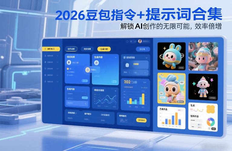 2026豆包指令+提示词合集，解锁AI创作的无限可能，效率倍增-青禾学社