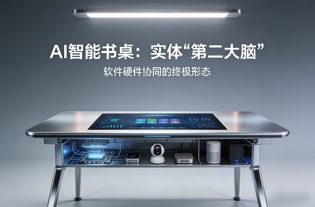 AI智能书桌搭建，构建你的实体“第二大脑”，软件硬件协同的终极形态-青禾学社