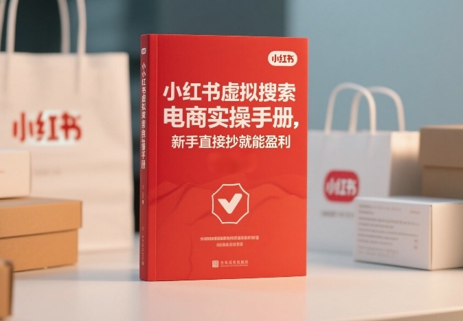 小红书​⁠‬​​⁠​‌​‬​⁠​‬‍‍‌​​​‬‌‍⁠​​​‌​⁠⁠​‬​​‬​​​​‌​‍虚拟搜索电商实操手册，新手直接抄就能盈利-青禾学社