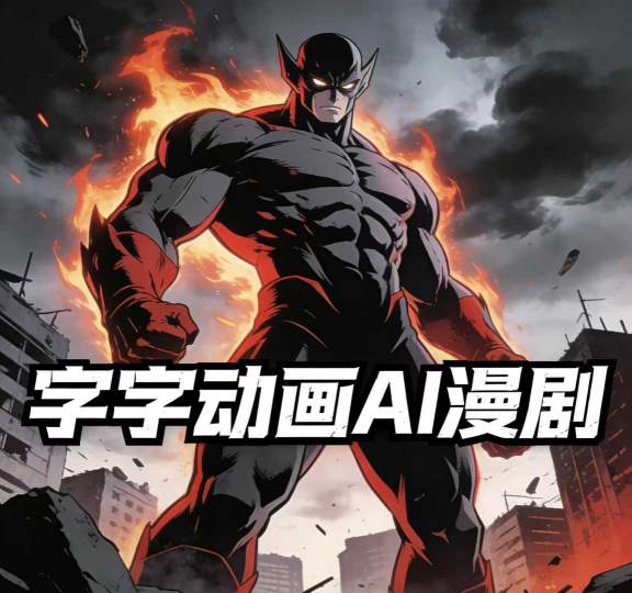 字字动画AI漫剧2026年第1期系统课程，小白看完就能学会实操的漫剧课，单人月收1-3W-青禾学社