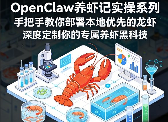 OpenClaw养虾记实操系列，手把手教你部署本地优先的龙虾，深度定制你的专属养虾黑科技(更新)-青禾学社