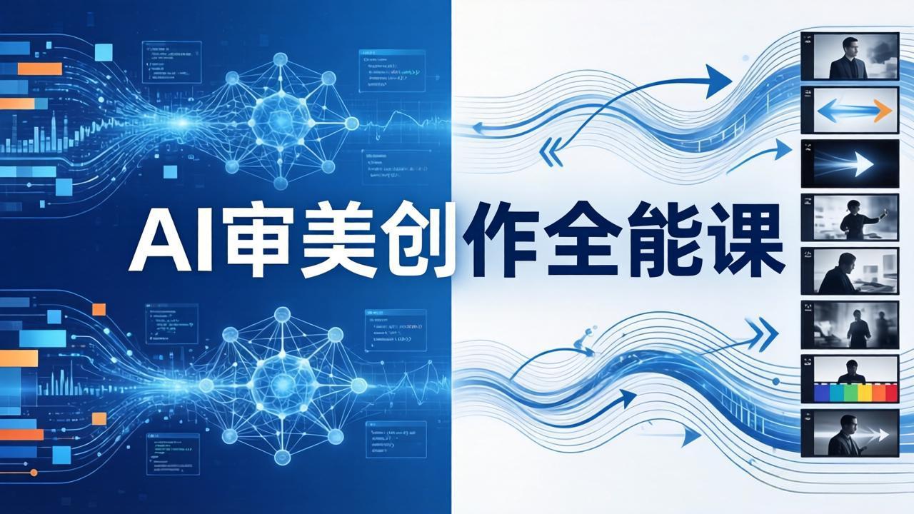 AI审美创作全能课：MJ+Seedance+模型训练+影视分镜+编剧，一站式掌握AI艺术创作-青禾学社