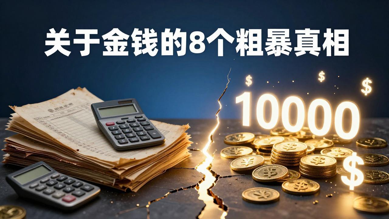 付费文章：关于金钱的 8 个粗暴真相，彻底重塑你的赚钱思维与财富认知-青禾学社