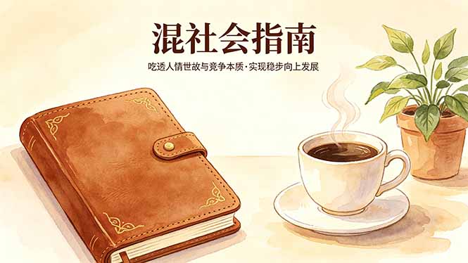 付费文章：混社会指南，吃透人情世故与竞争本质，实现稳步向上发展-青禾学社
