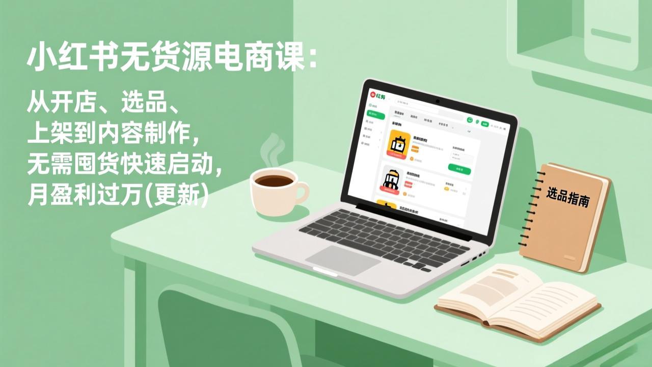 小红书无货源电商课(5月12更新-青禾学社
