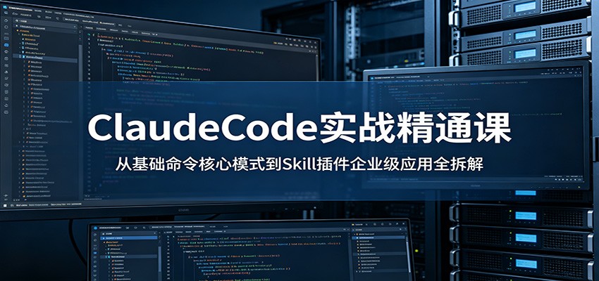 ClaudeCode实战精通课：从基础命令核心模式到Skill插件企业级应用全拆解-青禾学社