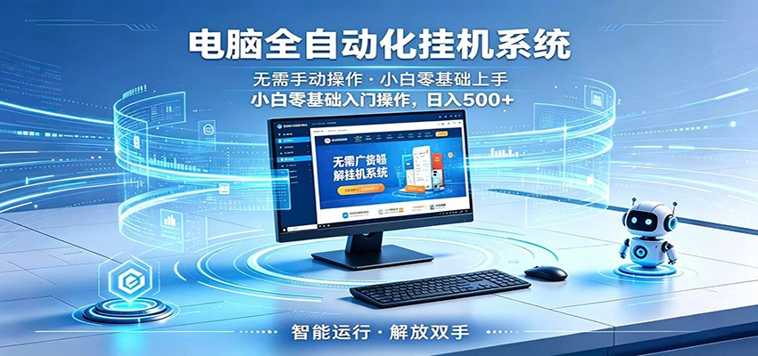 智能广告挂机无需值守,小白上手轻松实现每日增收-青禾学社