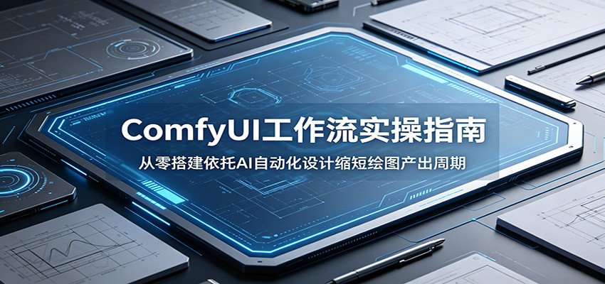 ComfyUI 工作流实操指南：从零搭建依托AI自动化设计缩短绘图产出周期-青禾学社