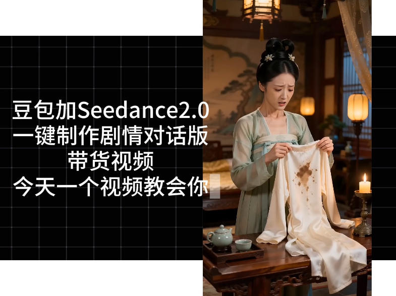 用Coze扣子工作流，我们就能一键制作剧情对话版带货视频，全程无需手动剪辑，从0到1演示搭建过程-青禾学社