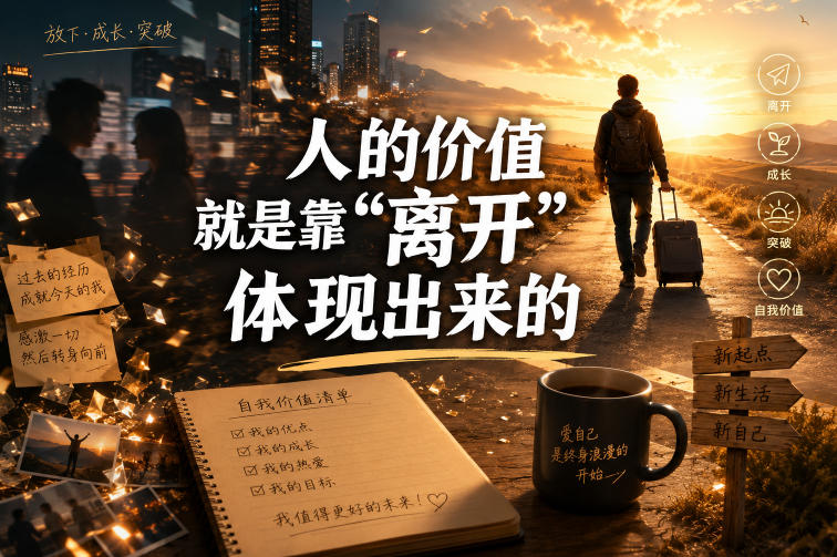 付费文章：人的价值就是靠“离开”体现出来的-青禾学社