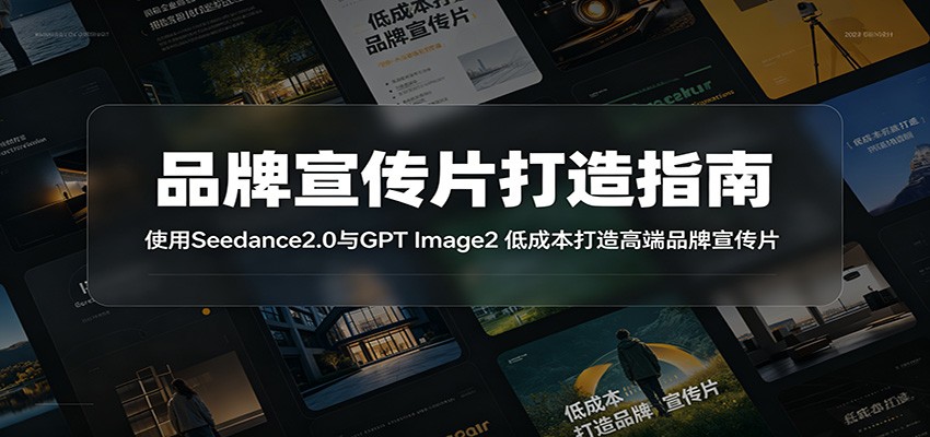 品牌宣传片打造指南：使用Seedance2.0与GPT Image2 低成本打造高端品牌宣传片-青禾学社