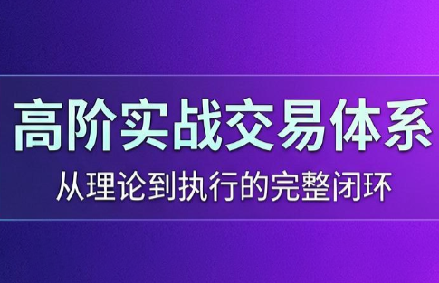 高老师·高阶实战交易体系(更新6月)-青禾学社