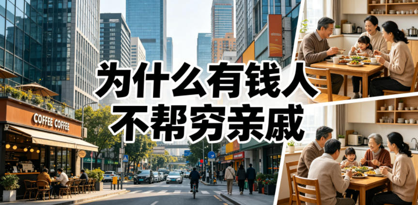 付费文章：为什么有钱人不帮穷亲戚？-青禾学社