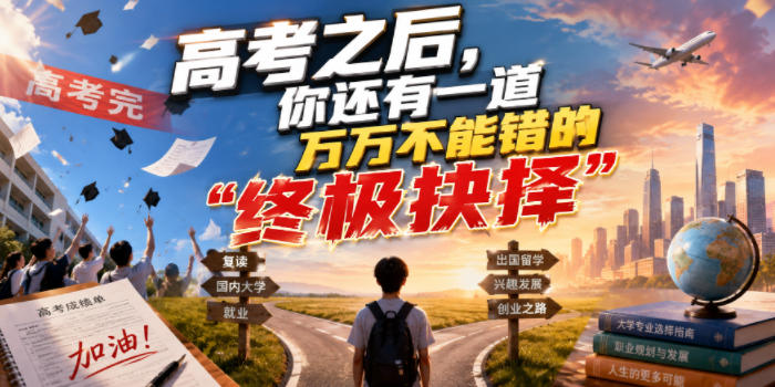 付费文章：高考之后，你还有一道万万不能错的“终极抉择”-青禾学社