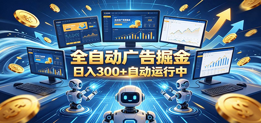 自动广告G机，日入300+，正规平台，广告浏览获益，时间自由，适合各类人群日常增收-青禾学社