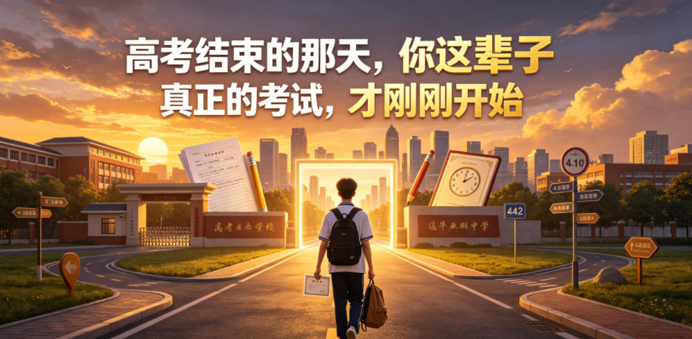 付费文章：高考结束的那天，你这辈子真正的考试，才刚刚开始-青禾学社