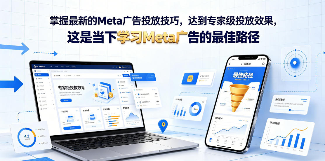 掌握最新的Meta广告投放技巧，达到专家级投放效果，这是当下学习Meta广告的最佳路径【原创双语字幕】-青禾学社