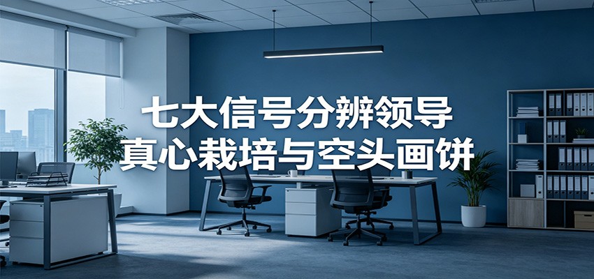 付费文章《七大信号分辨领导真心栽培与空头画饼》读懂管理背后人性逻辑-青禾学社