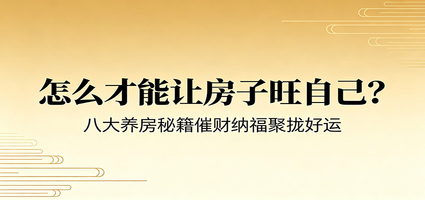 付费文章《怎么才能让房子旺自己？》八大养房秘籍催财纳福聚拢好运-青禾学社