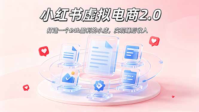 2026 年最强风口掘金项目：AI小红书虚拟电商，布局搜索流量，每日躺赚500+-青禾学社
