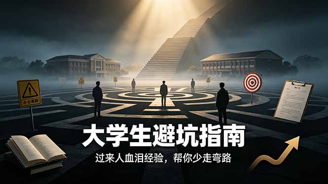 付费文章：大学生避坑指南 ，过来人血泪经验，帮你少走弯路-青禾学社