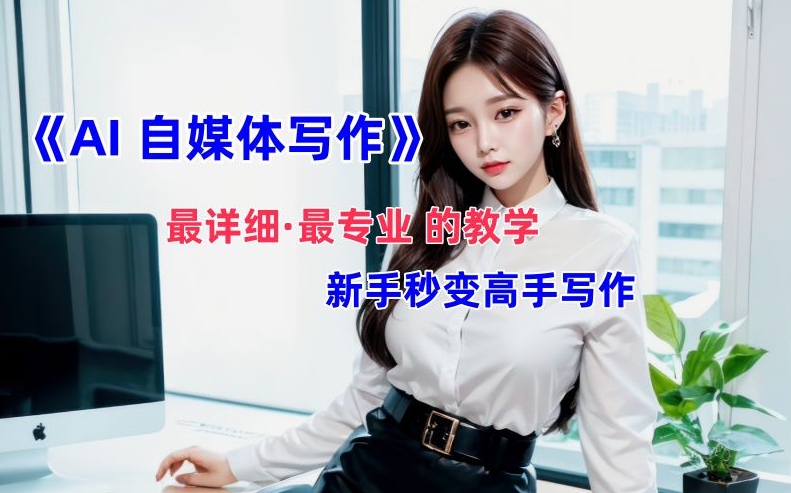AI自媒体文章创作全网最详细教程，新手秒变写作高手，多方位发展-青禾学社